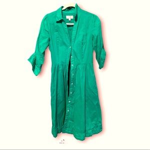 Anthropologie Moulinette Souers button down dress